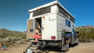 Solo Female - $13k Truck Camper - Only $300 Month 