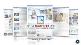 Active Newspaper CMS promo