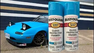 Should You Rattlecan Your Car? | Spray Painting My Miata Review