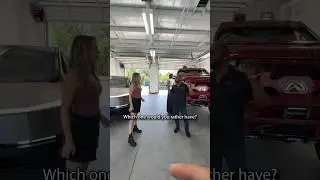 Cybertruck vs. F-350 Truck WAR  @atlantaautos1 #tesla #ford
