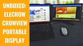 Unboxing the Elecrow CrowView Portable Screen - A Practical Laptop Accessory