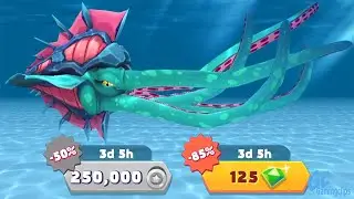 KRAKEN unlocked in Hungry Shark Evolution
