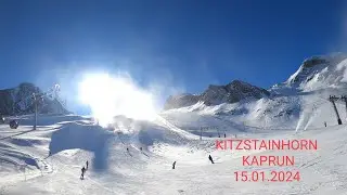 Na świeżo - warunki prosto ze stoku - Kaprun 15.01.2024