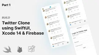 Twitter Clone With SwiftUI Using Firebase | iOS 16 & Xcode 14.1 (No Audio) Part 1 - Project setup