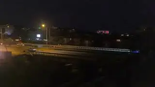 ASMR City traffic sound for sleep/Highway ambience at Night/ alanya türkiye