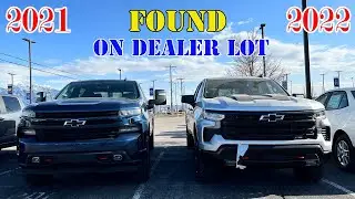 2022 Silverado Trail Boss Refresh Found In The REAL WORLD on a Dealership Lot