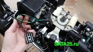Установка генератора на Hangkai 9.9  от сата25