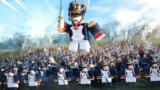I Command a MASSIVE LINE BATTLE in Roblox Grand Battles - Napoleonic Wars