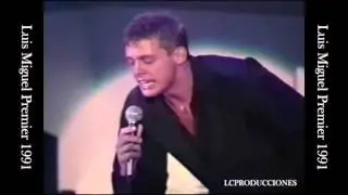 MEDLEY - TOUR 20 AÑOS - LUIS MIGUEL (1991) (UN POCO MAS - LLEVATELA - EL RELOJ - CONTIGO APRENDI)