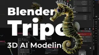Generate 3D AI Models with ComfyUI, Blender and Tripo