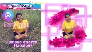 Picture Editing // Smoke effects on PicsArt // Tagalog Tutorial