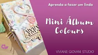 Faça um scrapbook mini álbum fácil tutorial
