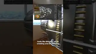 Edit Lifesize 3D Objects In Your Space (Using Blender and VIVE XR Elite)