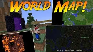 Xaero's World Map Mod! | Minecraft Mod Showcase!