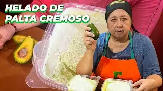 🥑 Helado de PALTA (Aguacate) casero SUPER CREMOSO | Eliana Galindo