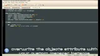 Custom Manager - Full Web Framework Python Django Tutorial X Blog - Linux/Ubuntu/Windows