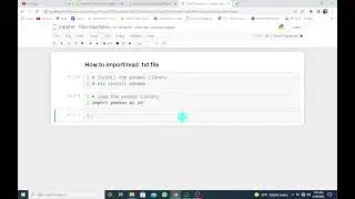 How to Import/Read Data Files in Python || Reading/Importing Text (.txt) file in Python || Part A