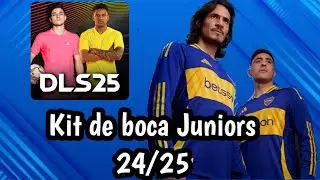KITS NUEVO DE BOCA JUNIORS PARA DLS 25