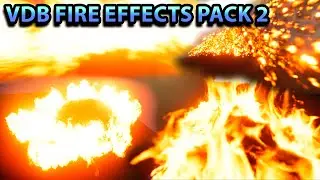 VDB Fire Effects Pack 2 - Unreal Marketplace
