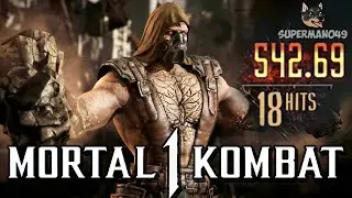 INSANE 542 RESET COMBO WITH TREMOR! - Mortal Kombat 1: "Sub-Zero" Gameplay (Tremor Kameo Gameplay)