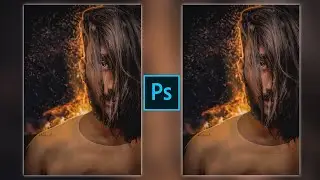 BLACK MODE PICTURE | Photoshop Manipulation | Trial video |