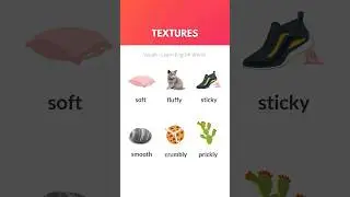 Textures in English | Learn English Vocabulary