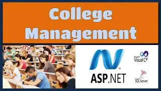 College Management ASP.net C# Online Project | Mini or Major academic project | asp131 