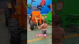 Agricultural household small loader factory direct sale. #Loader #SmallLoader #Forklift #Tractor