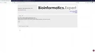 Bioinformatic Tools Online - Oligo alignment