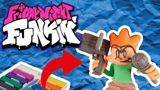 Лепим Пико | Pico | Friday Night Funkin | героя антагониста игры | из пластилина