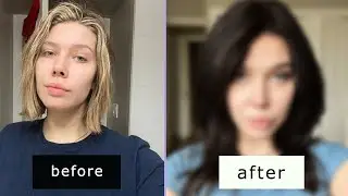 Blonde to Black Hair GONE WRONG