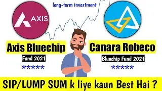 Axis Bluechip Fund Vs Canara Robeco Bluechip Fund 2021 Direct Growth Plan - Kaun Best Hain ?