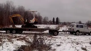 Бюджетный эвакуатор.