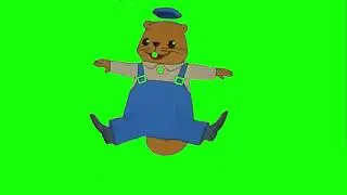 Бобёр танцует на хвосте