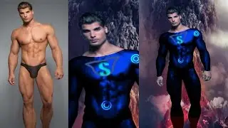 How to make superhero in photoshop tutorial
