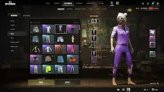 PUBG Jiscar Jumpsuit (Pastel Purple) bug