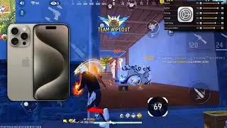 iPhone 15 Pro free fire sensitivity 2026 ⚙️ | iPhone 15 Pro free fire headshot setting 