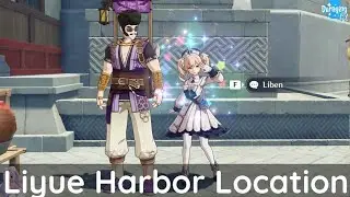 Wagging tongues reveal that a strange person has rolled into Liyue Harbor - Genshin Impact