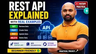 💻 System Design Part5: REST API Explained with Real Examples | Complete Beginner Guide