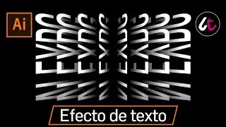 Efecto de texto en Illustrator
