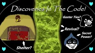 DELTARUNE / FIVE Fascinating Discoveries In The Code!