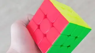 мои сборки кубика Рубика 3×3