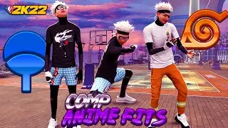 *NEW* SASUKE AND NARUTO CLOTHES IN NBA 2K22! BEST COMP ANIME DRIPPY OUTFITS + KAKASHI AND ITACHI