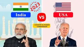 India vs USA Country and power comparison |  who is the real superpower 2023 | military comparison