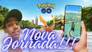 POKÉMON GO - NOVA JORNADA -  MINHA NOVA CONTA CANELA!