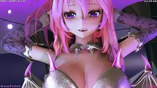 【MMD+sdPBR/4K】サキュバスルカさんで「キャットアイメイク」【巡音ルカ誕生祭遅刻】