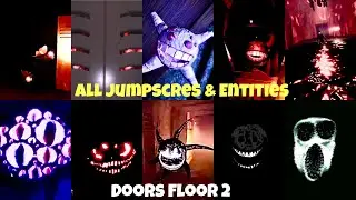 DOORS Floors 2 UPDATE : The Mines - All Jumpscares & All Entities !(showcase) #robloxdoors