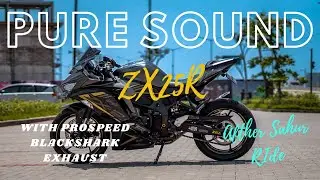 PURE SOUND KAWASAKI ZX25R  PROSPEED BLACK SHARK [ASR]