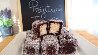 Prajitura tavalita cu nuca de cocos |Reteta pas cu pas