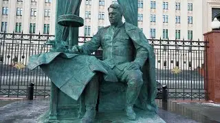 Памятник маршалу Советского Союза Василевскому (Интервью Игоря Василевского, официальное открытие)